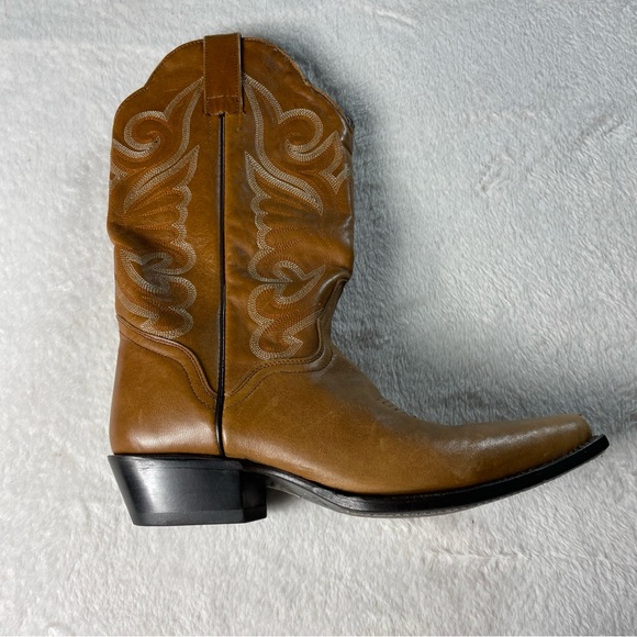 J.B.Dillon JBW2350 Western Cowboy Brown Boots Women's size 7.5B Country Girl - Picture 5 of 14
